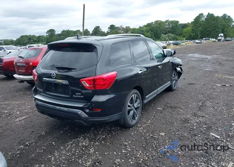 2020 Nissan Pathfinder Platinum 4Wd из США, поврежденный, VIN 5N1DR2DM7LC635568